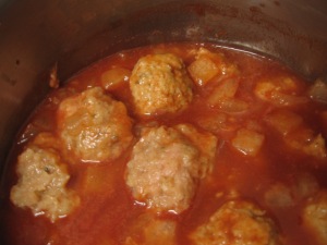 sweet and sour meatball